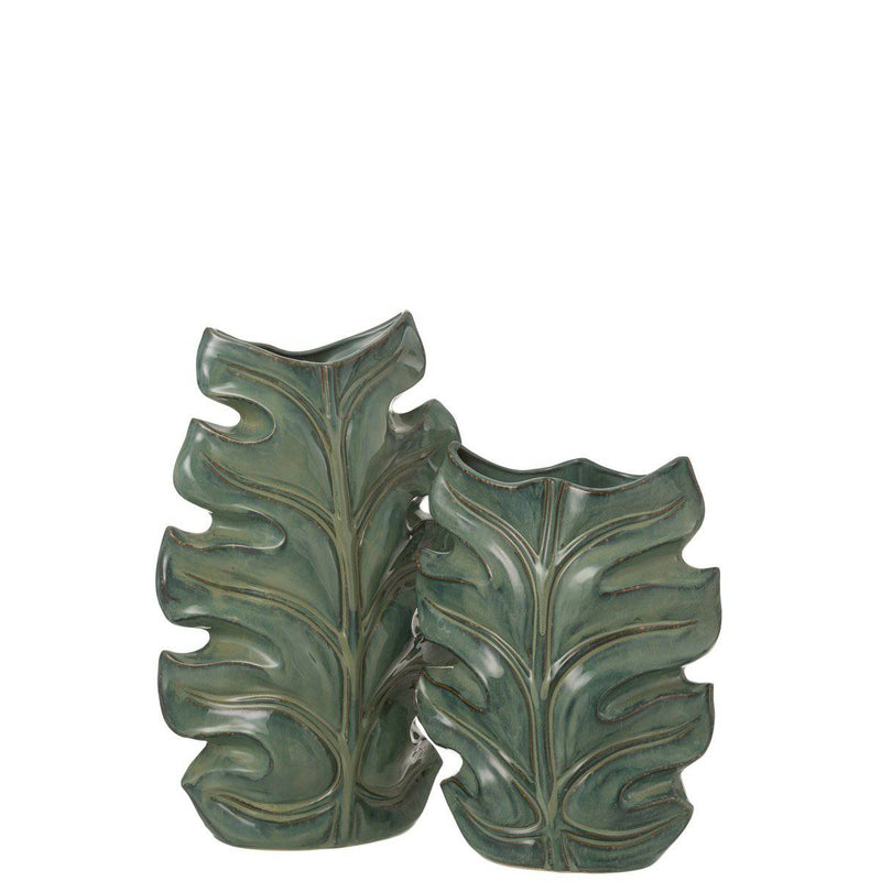 VASE POSEIDON CHER GREEN M (31x9.5x46cm)