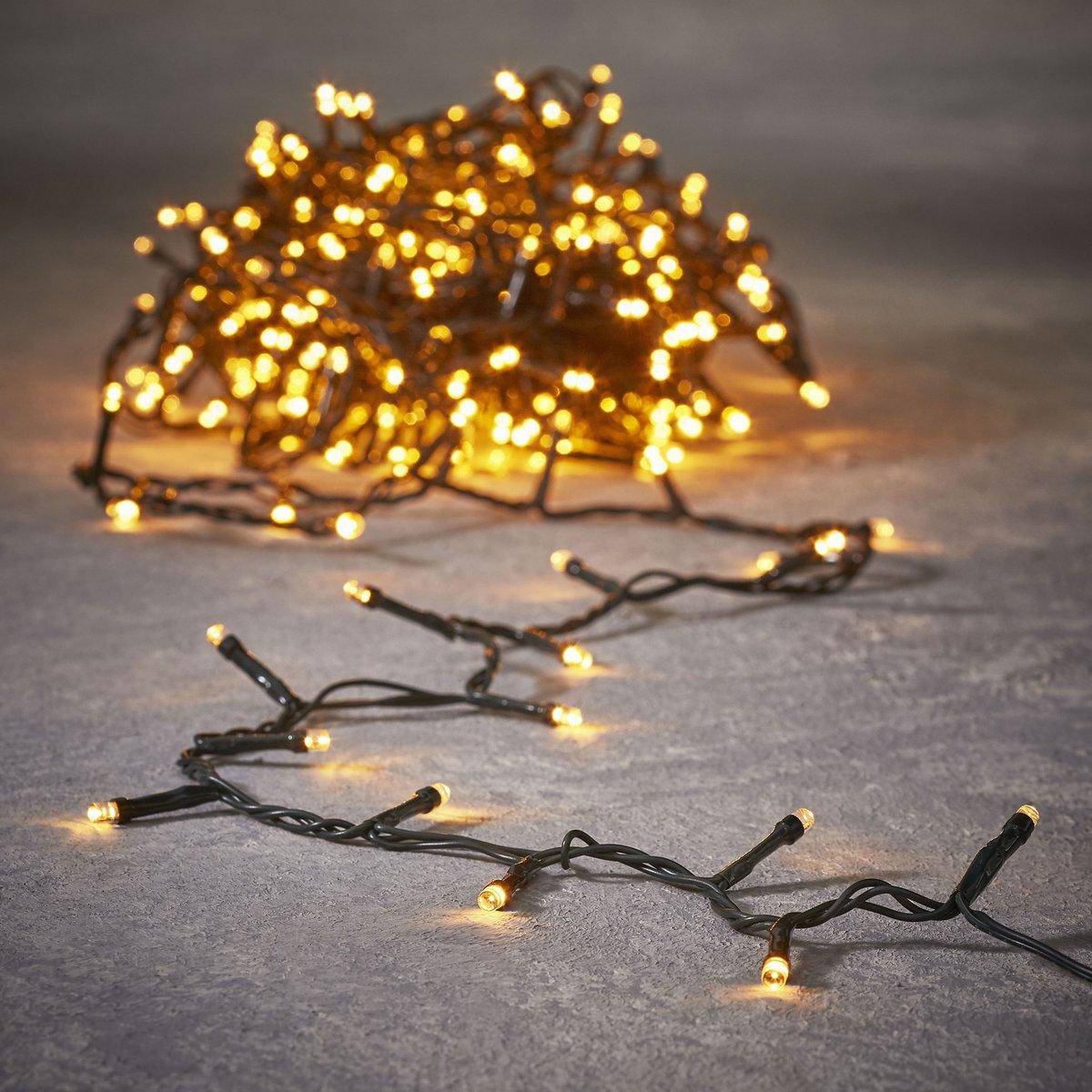 Christmas tree lighting with 368 LED lights - L2760 cm - Warm White