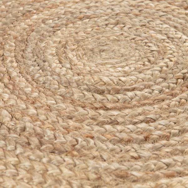 Jute buitenkleed 240 cm Rond Naturel