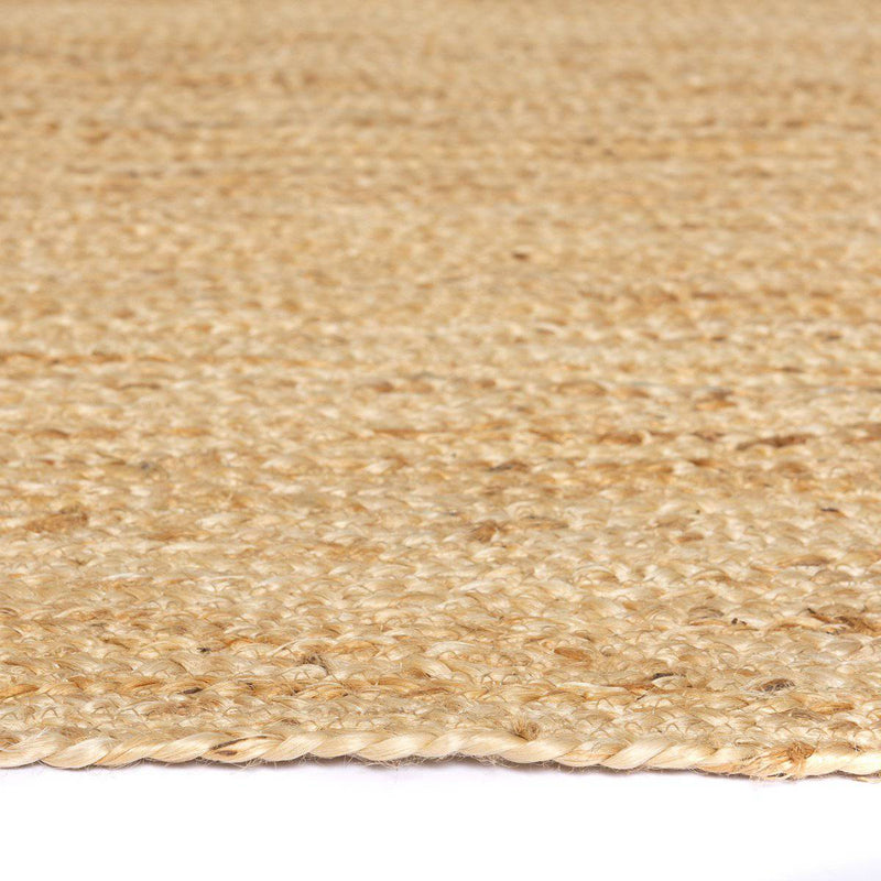 Jute Rug Rectangle Natural 140x200cm