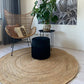 Jute Rug Round 150cm Natural - Goldgenix