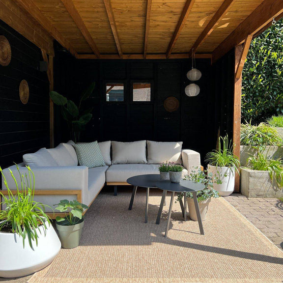 Outdoor rug - Jute Outdoor Beige/natural 200 x 290cm - Goldgenix