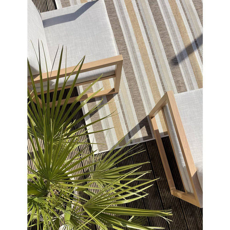 Outdoor Rug - Treviso Brown/Yellow 160 x 230cm