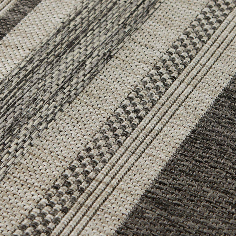 Outdoor Rug - Treviso Grey/Anthracite 200 x 290cm - Goldgenix