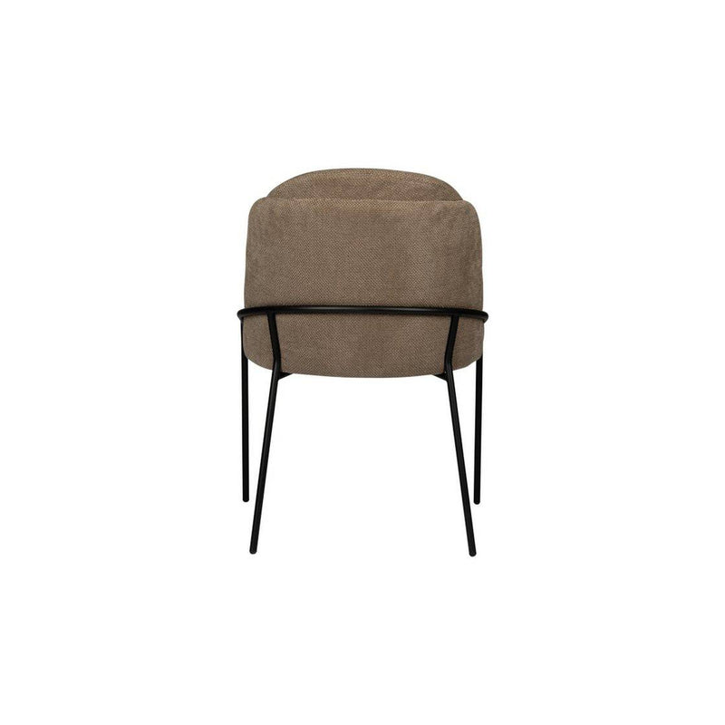 Fjord chair Brown (Set of 2) - Goldgenix