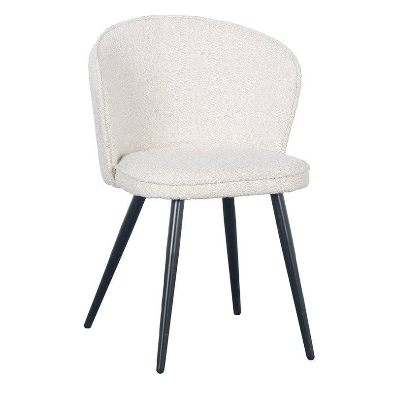 River chair white prearl (Set of 2)