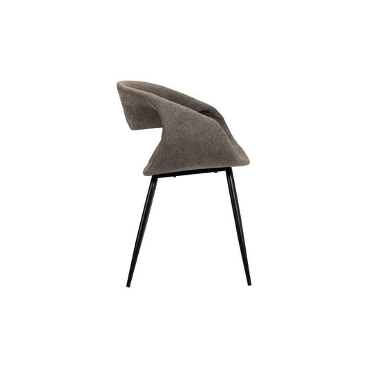 Whale Chair Taupe (uppsättning om 2)