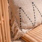 Handvävt örngott 40x40/50x50 cm | Dekorativ kudde | Soffkudde PITU Tillverkad av bomull