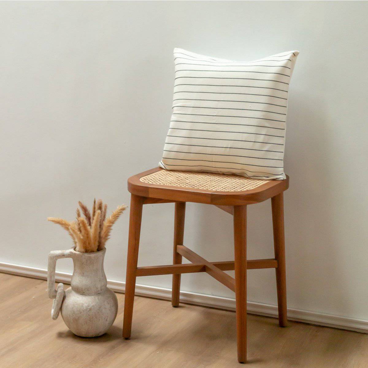 Handwoven Pillowcase RAMA 40x40 or 50x50 cm | Decorative Cushion | Sofa Cushion Made of Cotton - Goldgenix