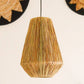Lampshade Ceiling Lamp Pendant round ENDAH made from Raffia