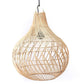 Rattanlampe | Boho Lampenschirm | Pendelleuchte KENARI