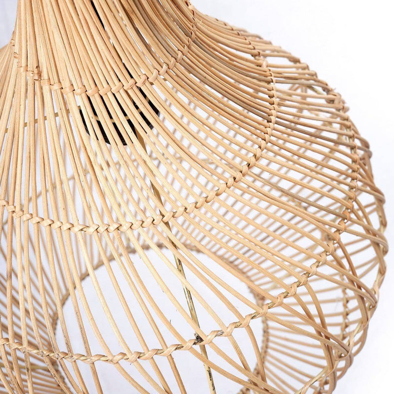 Rattan Lamp | Boho Lampshade | Pendant Lamp KENARI