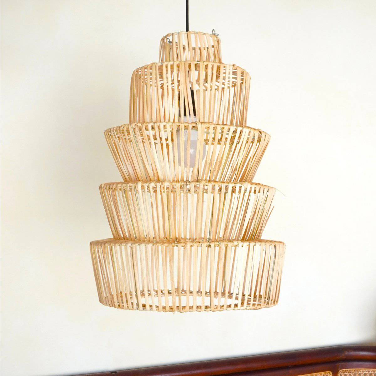 Rattan Lamp with Extraordinary Design | Lampshade | Pendant Lamp MULIA