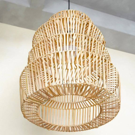 Rattan Lamp with Extraordinary Design | Lampshade | Pendant Lamp MULIA - Goldgenix