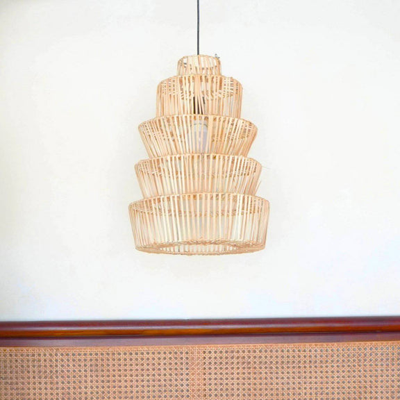 Rattan Lamp with Extraordinary Design | Lampshade | Pendant Lamp MULIA - Goldgenix