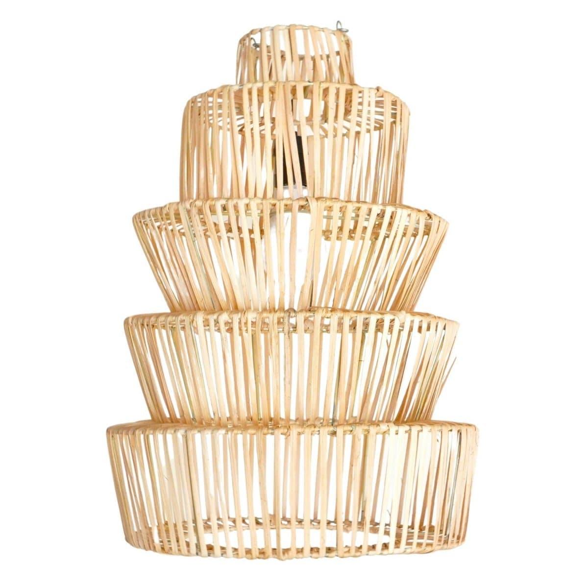 Rattan Lamp with Extraordinary Design | Lampshade | Pendant Lamp MULIA - Goldgenix