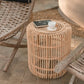 Rattan Side Table | End Table | Couch Table ALAMAYA