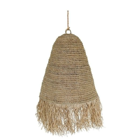 Raffia Lamp KALIMA | Woven Lampshade | Pendant Ceiling Lamp (3 sizes)