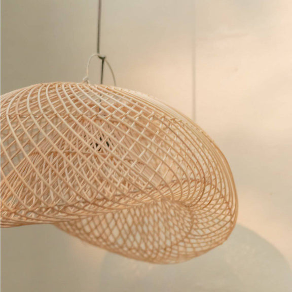 Rattan Lamp | Lampshade PADMA (2 sizes) - Goldgenix