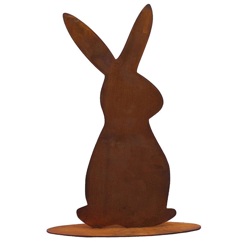 Easter decoration rabbit Franz | Patina Easter bunny made of metal