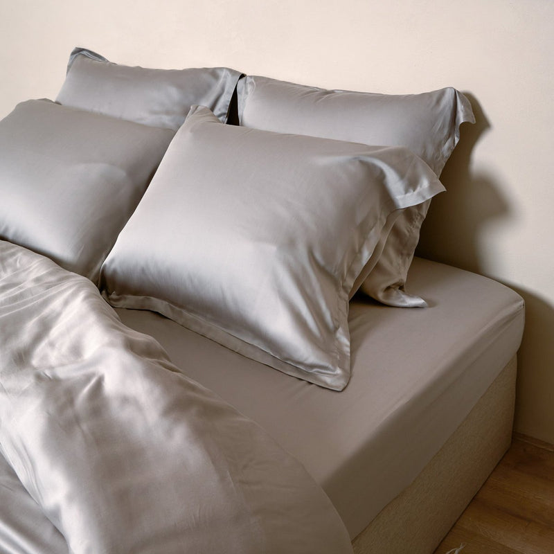 TENCEL™ - Sateen Fitted Sheet Taupe