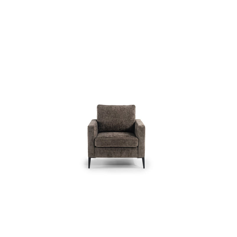 1-zits fauteuil, stof Elite, E840 bruin